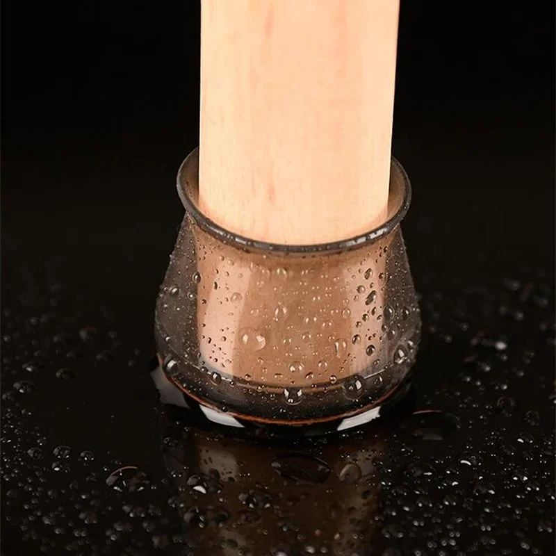 Anti Slip Rubber Cadeira Leg Caps, Foot Protector Pads, Nivelamento de Móveis, Table Protector Covers, Home Decor, 8Pcs