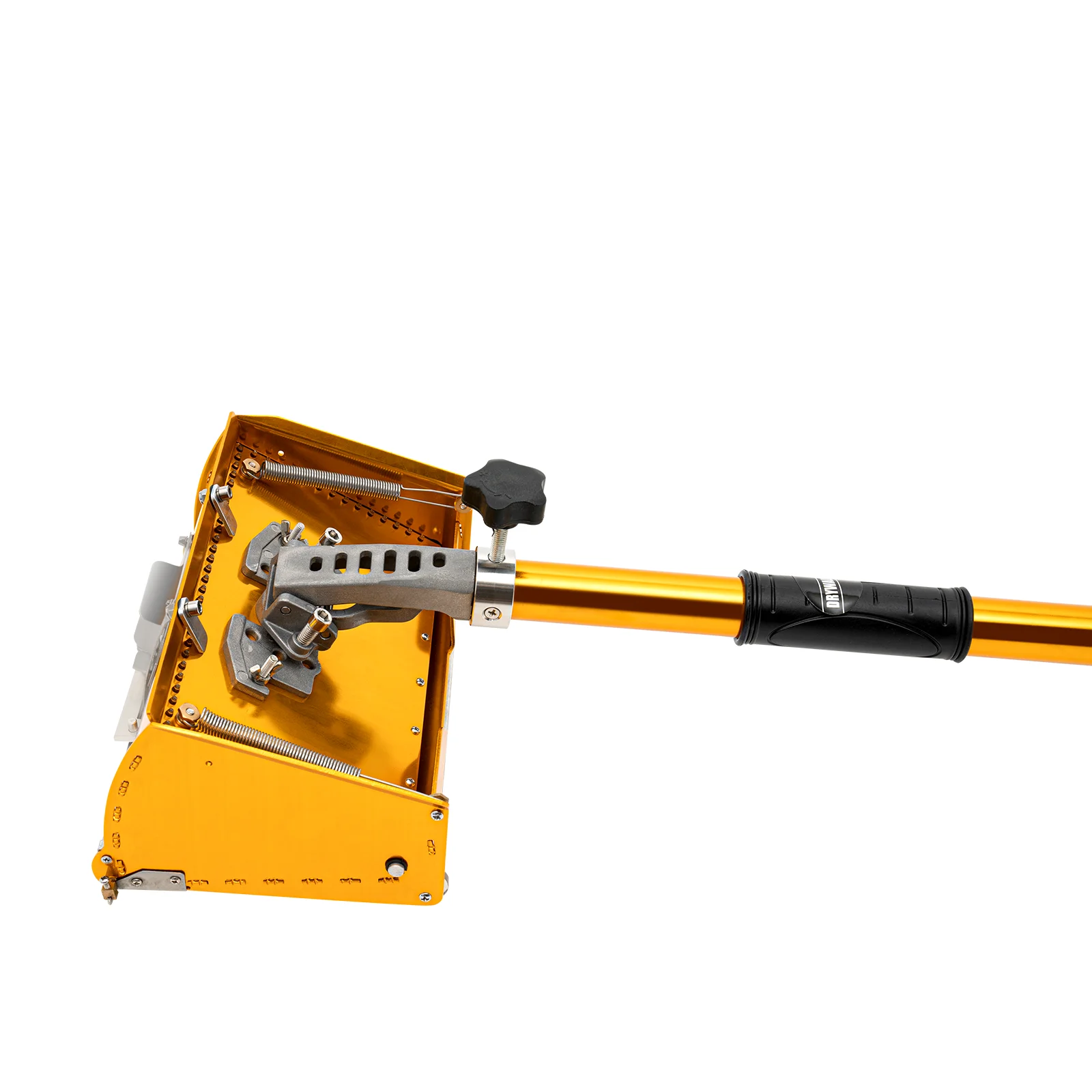 Adjustable Drywall Flat Finishing Box Tool, Extendable Handle Wall Repair Putty Box for Home Wall Painting Finishing