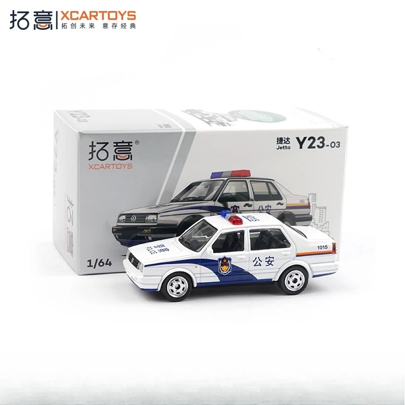 

Diecast 1/64 Scale VW Jetta Police Alloy Car Collectible Toy Gift Souvenir Display Ornament