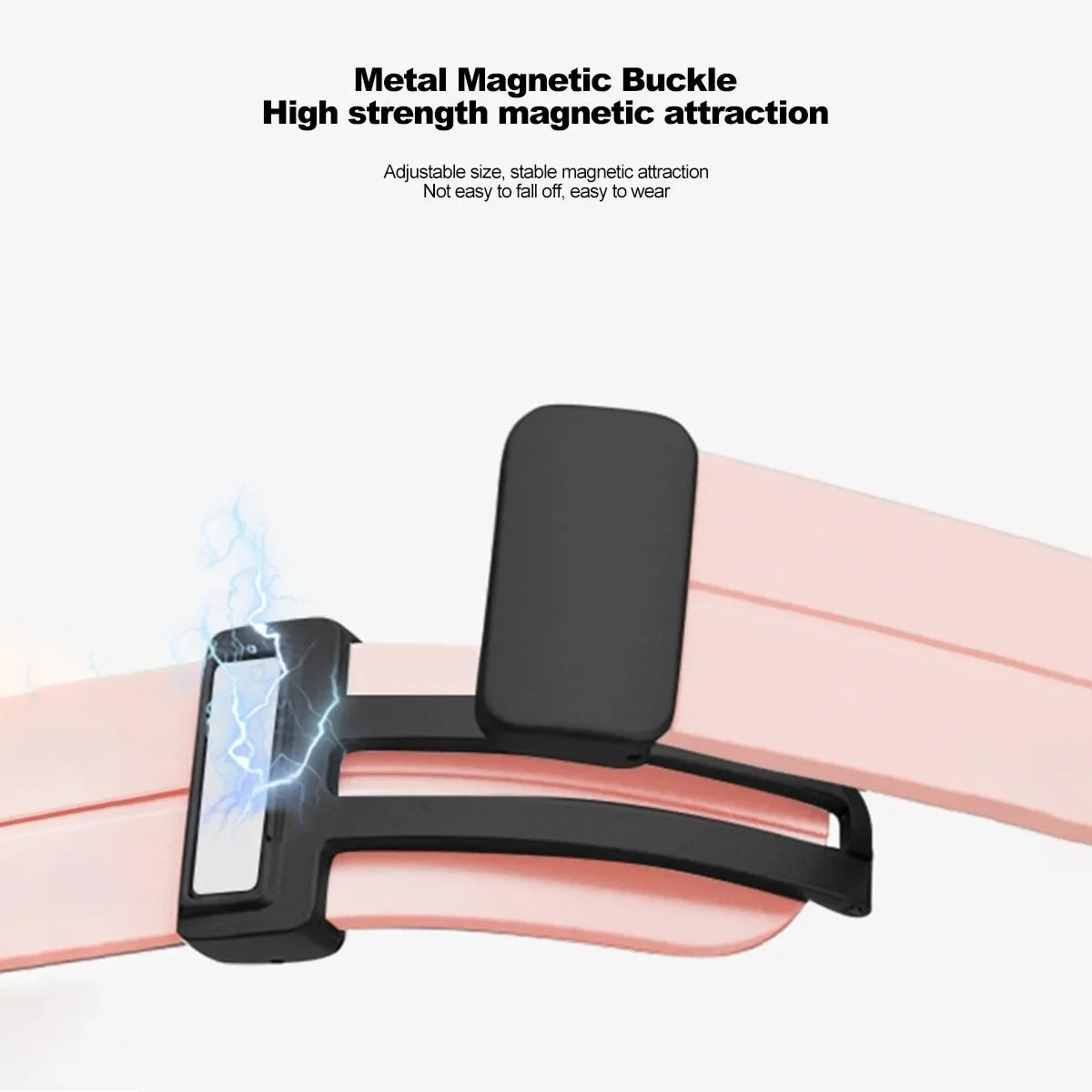 20mm 22mm Magnetic Buckle Silicone Strap for Samsung Galaxy Watch 7 6 5 4 40 44mm 47mm 45mm Sport Loop Band  Bracelet Wristband image 4