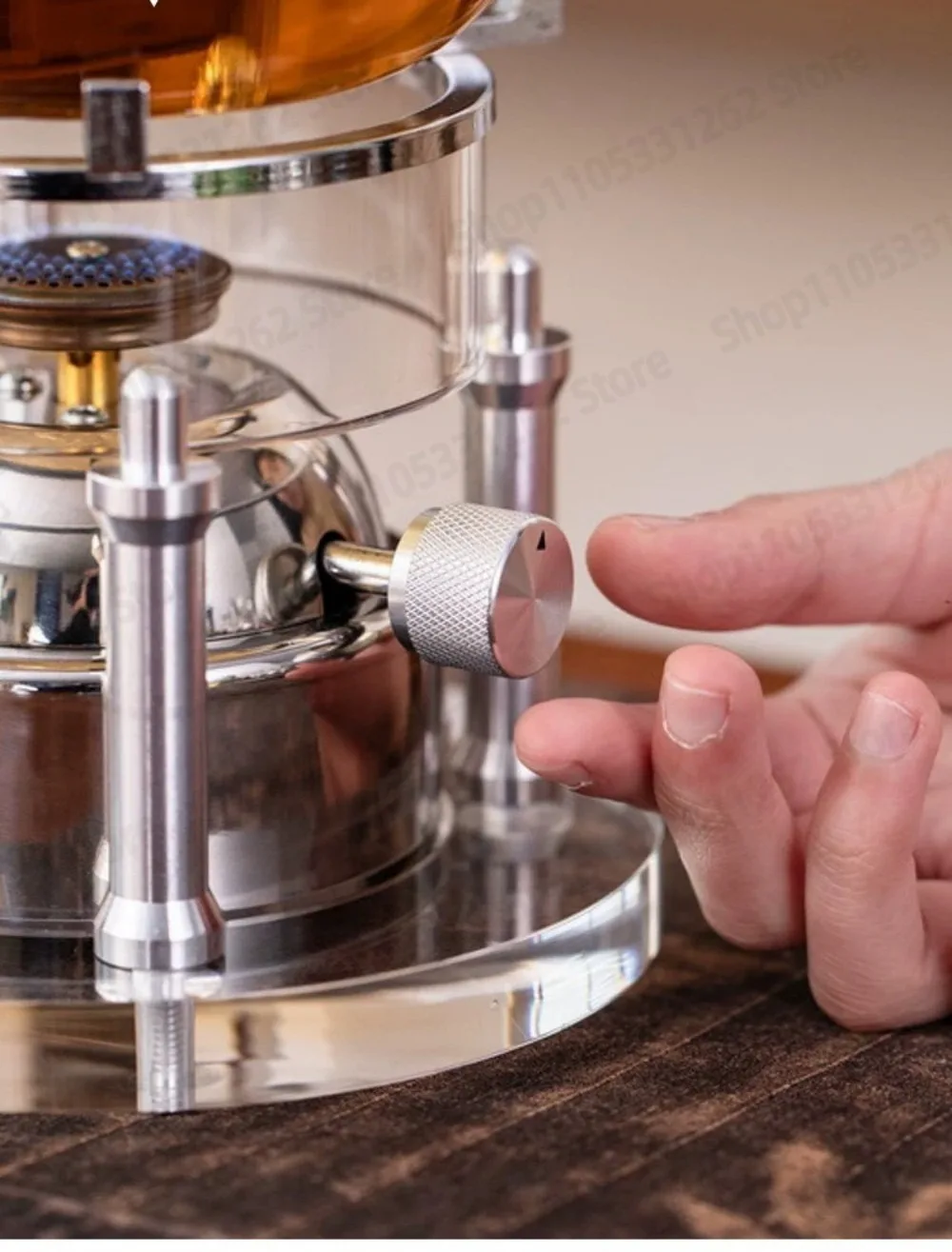 6-006 Portable Windproof Gas Stove Camping Tea Burner Foldable Mini Cooker for Travel