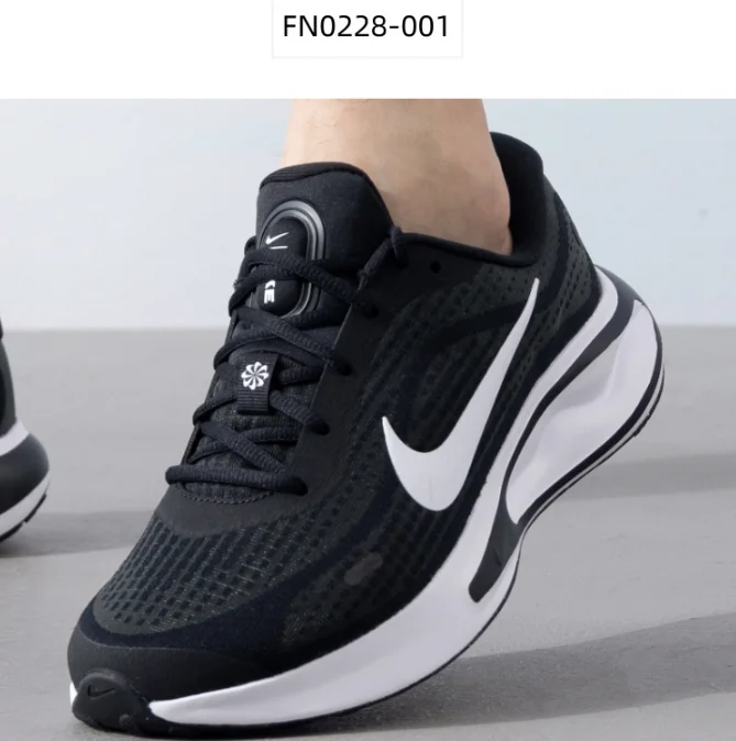 Nike FN0228-013 2026 Neue Herren-Laufschuhe, schwarz, rot, Mesh-Kissen, hervorragender Halt, reflektierende Sport-Sneaker – Detail 6
