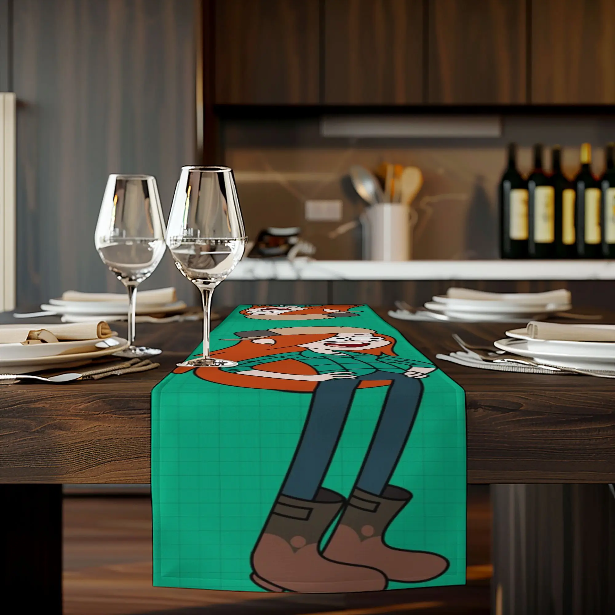 

1 Piece Disney Little Mermaid Ariel Table Runner - Official Little Mermaid Party Decoration, Ariel Design, Cartoon Design - Suitable for Weddings, Parties, Indoor/Outdoor Dining