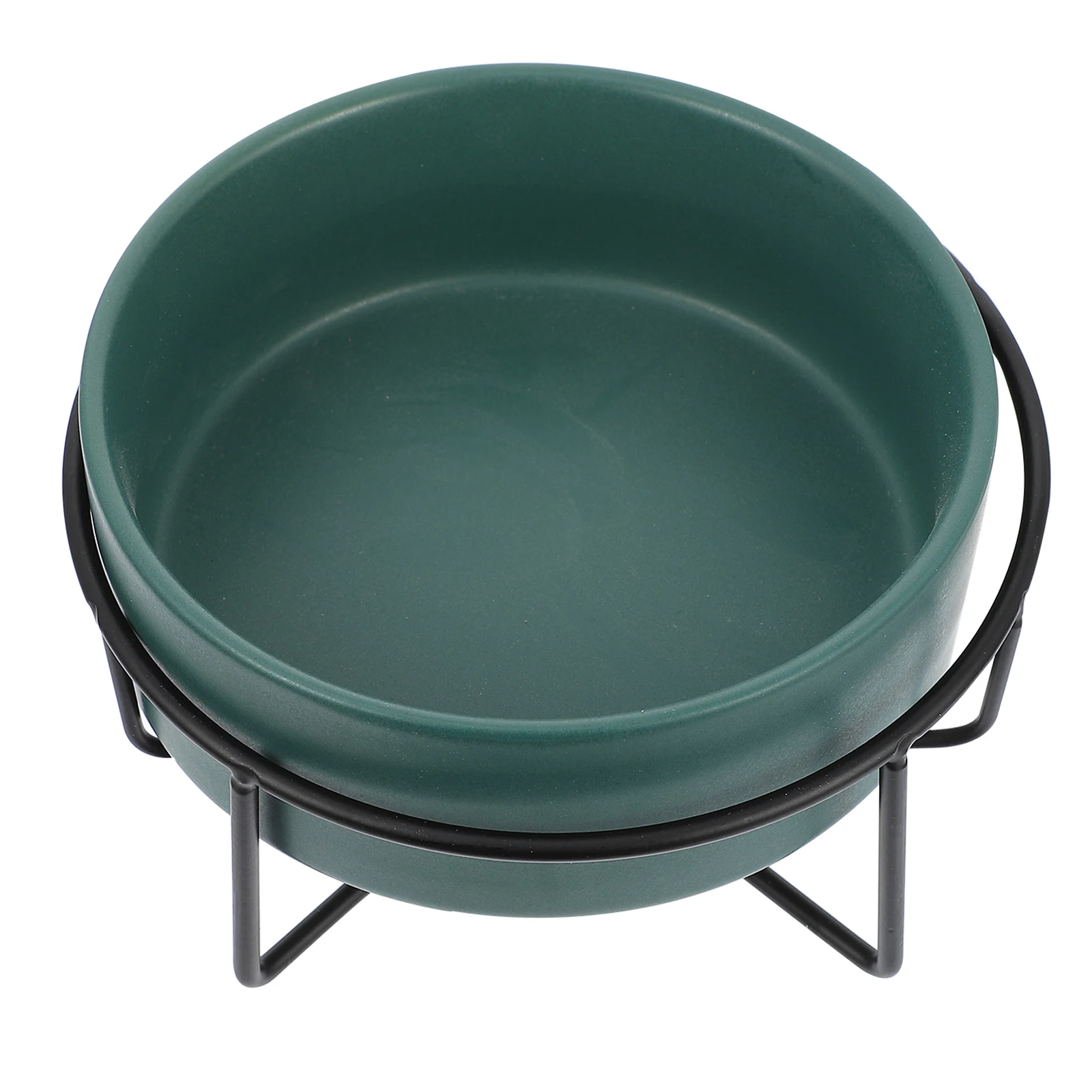 

Ceramic Pet Bowl for Cat Dog Feeding Puppy Stand Protective Anti Spill Easy Clean Hygienic Bowls Pet Supplies Gift