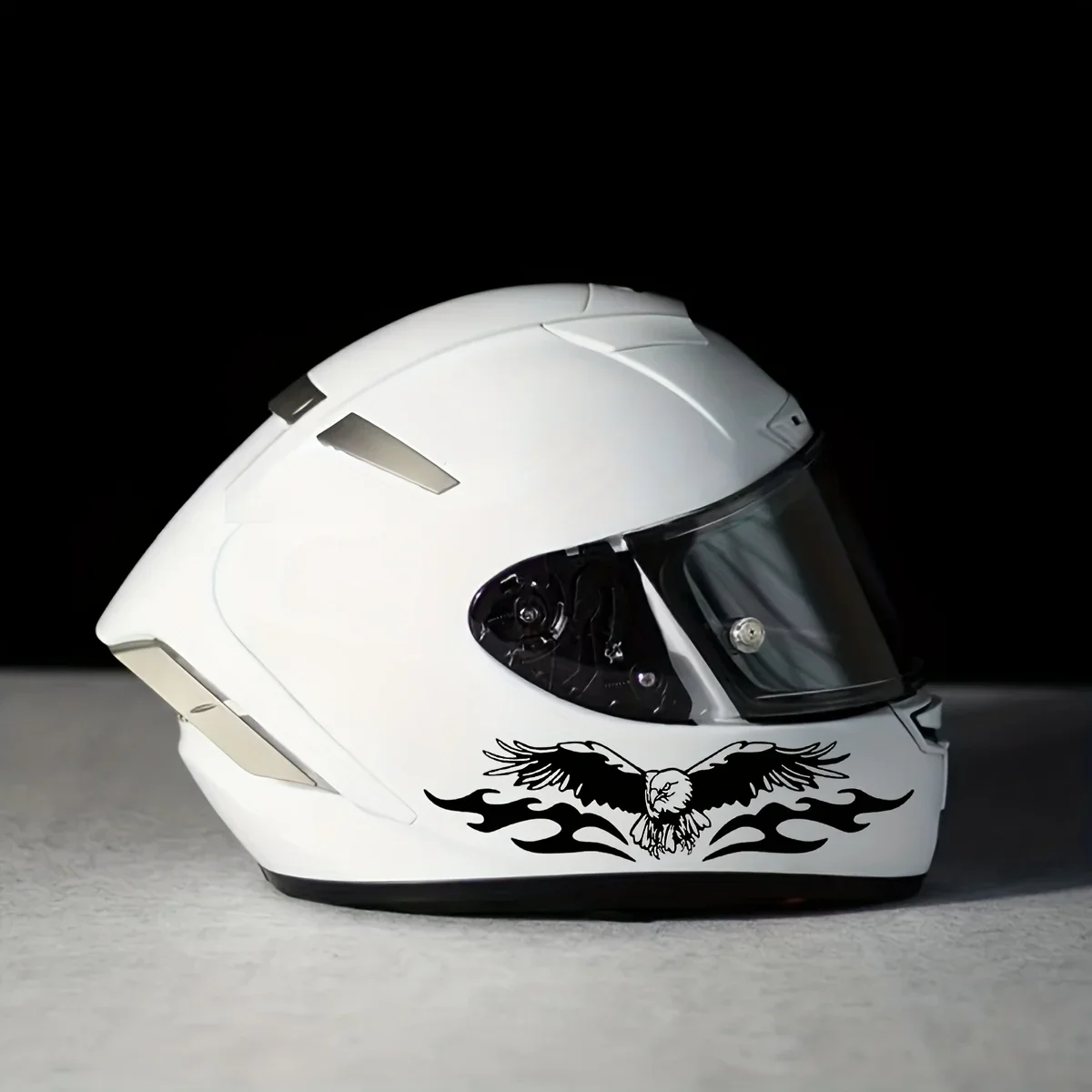 

Набор наклеек на шлем «Flame Eagle», 2 шт., идеально подходит для шлемов, ноутбуков, бутылок с водой, скейтбордов и мотокросса — тематические предметы