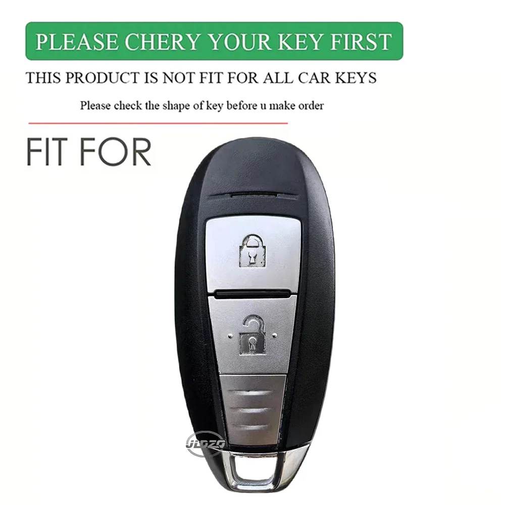 Silicone Car Smart Key Cover Case Bag Protector Keychain for Suzuki Baleno Ertiga Ciaz Ignis Kizashi Swift SX4 S-cross Vitars