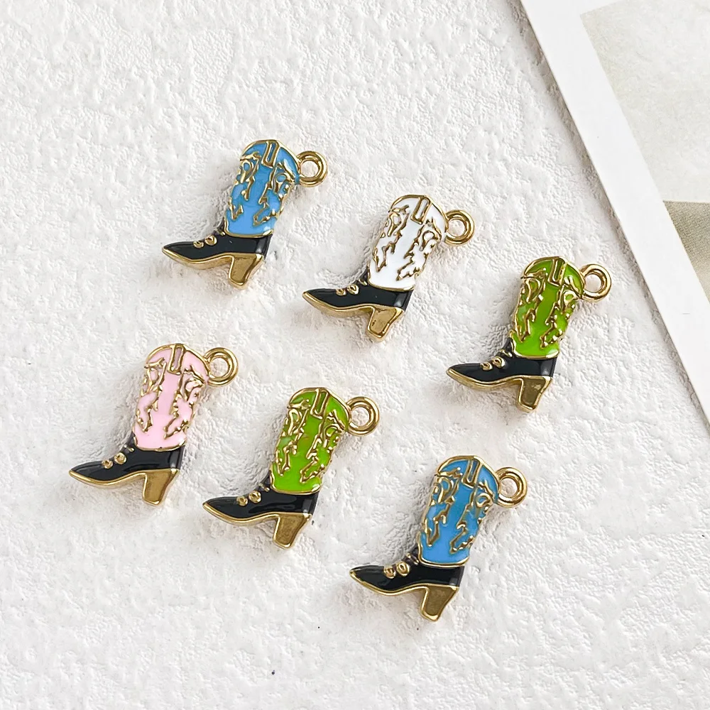 

Cordial Design 30Pcs 12*18MM Pendant For Necklace/Stainless Charms/Shoes Shape/Jewelry Findings & Components/Hand Made #196313