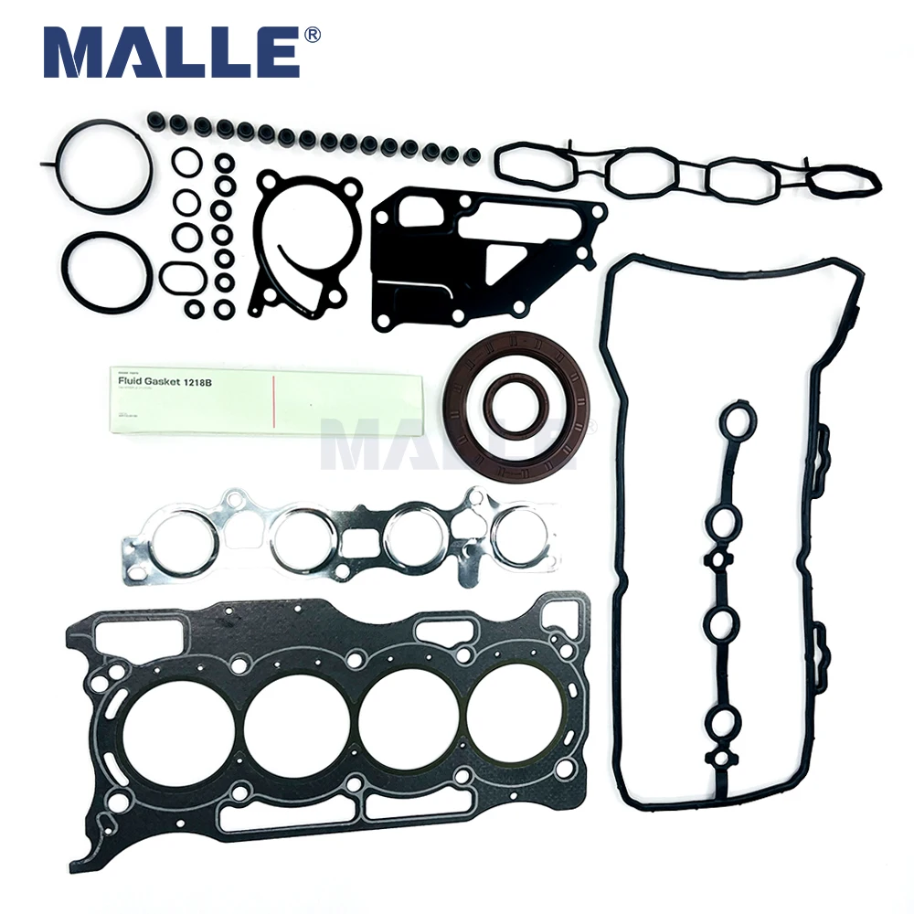 For Nissan TIIDA SYLPHY QASHQAI NV200 C11Z J10Z HR16 HR16DE 1.6L L4 Engine Full Gasket Kit Cylinder Head 10101-EE027 Auto Parts