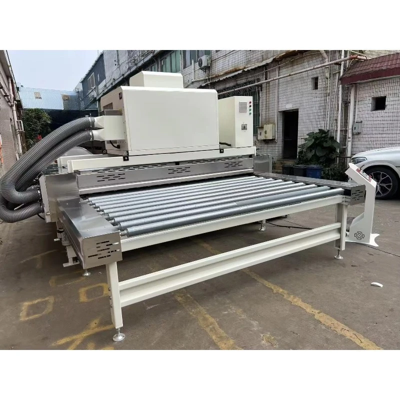 Innovative Industrial Glass Sandblasting Machine with Wind Knife Technology PLC & Engine Core Components