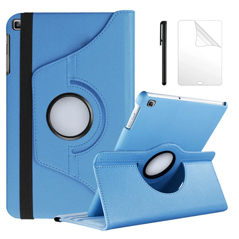 360 Degree Rotating Stand Leather Case Auto Sleep/Wake for Samsung Galaxy Tab Samsung Tab A7 Lite T220/T225 2021 Tablet Case