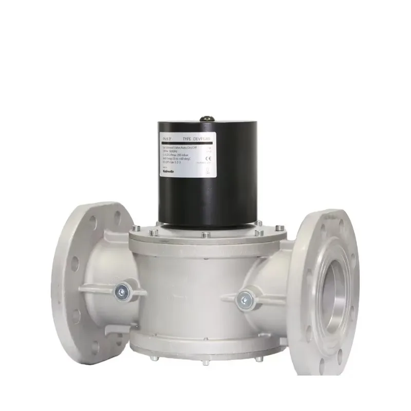 DN80 PN16 3 Inches Thread Connection Shutoff Structure Two-Way Solenoid Valve For LPG