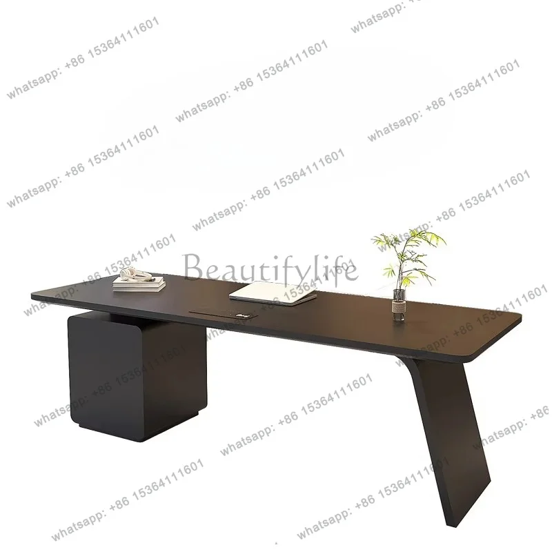 YJ Modern luxury minimalist Computer desk gaming desk Room desks Motion office table pliante l shaped tables home office furnitu