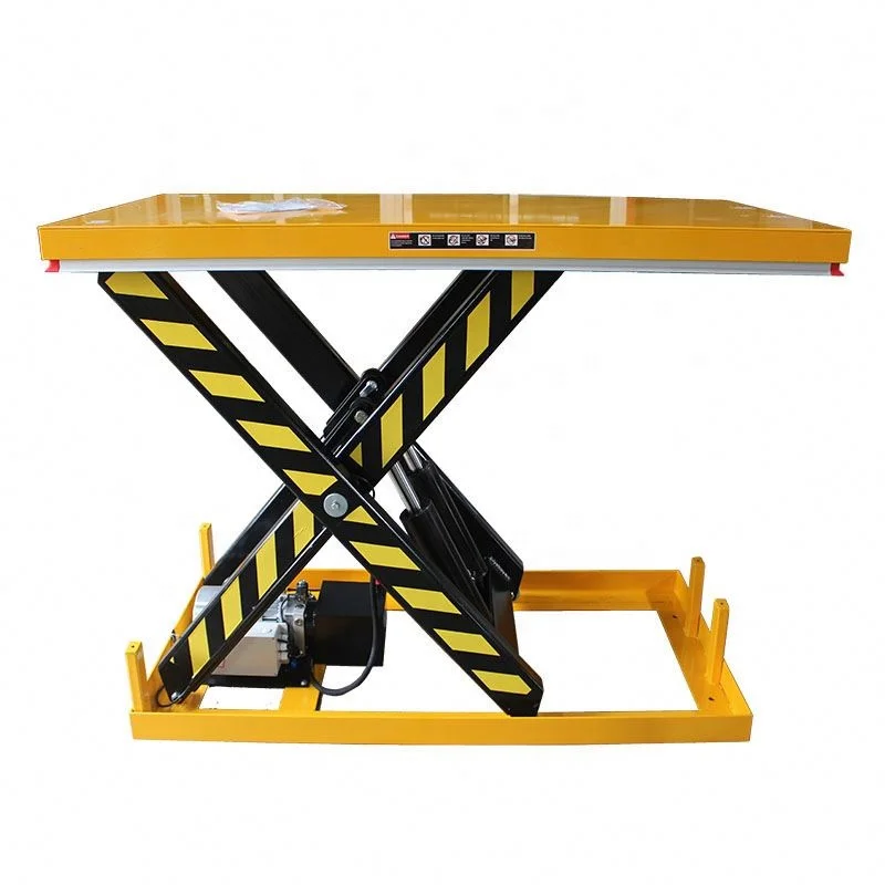 Electric hydraulic lifting platform, fixed hydraulic scissor lift, heavy-duty loading and unloading cargo