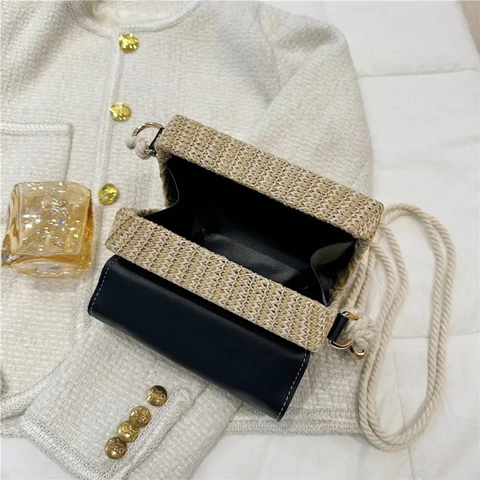 Markowa kwadratowe torby damska modna torba na ramię designerska torba Crossbody śliczne torebki i torebki designerskie luksusowe torba na plażę