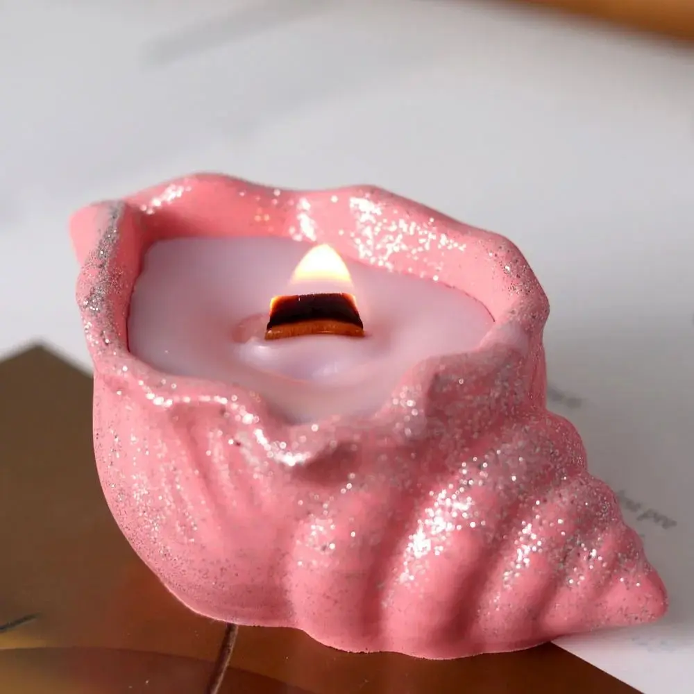 Soap Sea Shell Conch Silicone Molds 3D Handmade Resin Molds Gypsum Concrete Candle Mould DIY