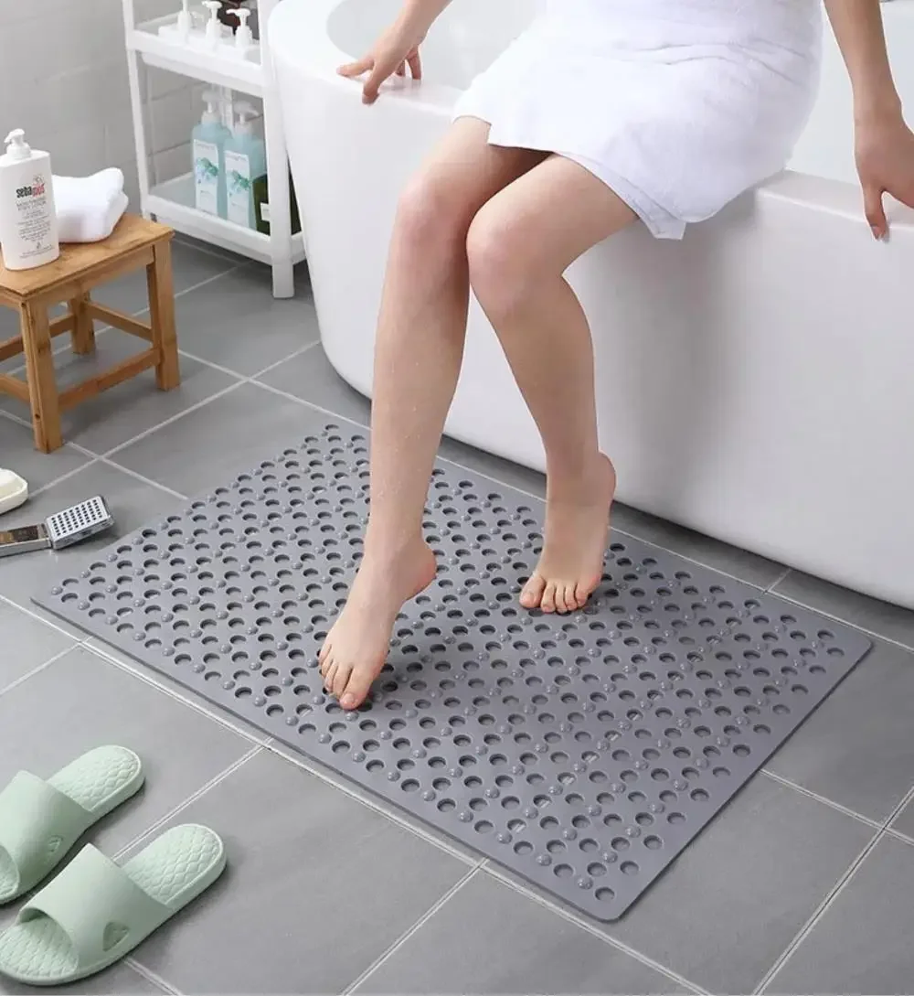 2026 Bath Anti-slip Elderly And Children Anti-fall Massage Foot Mat Shower Hollow Floor Mat Bathroom