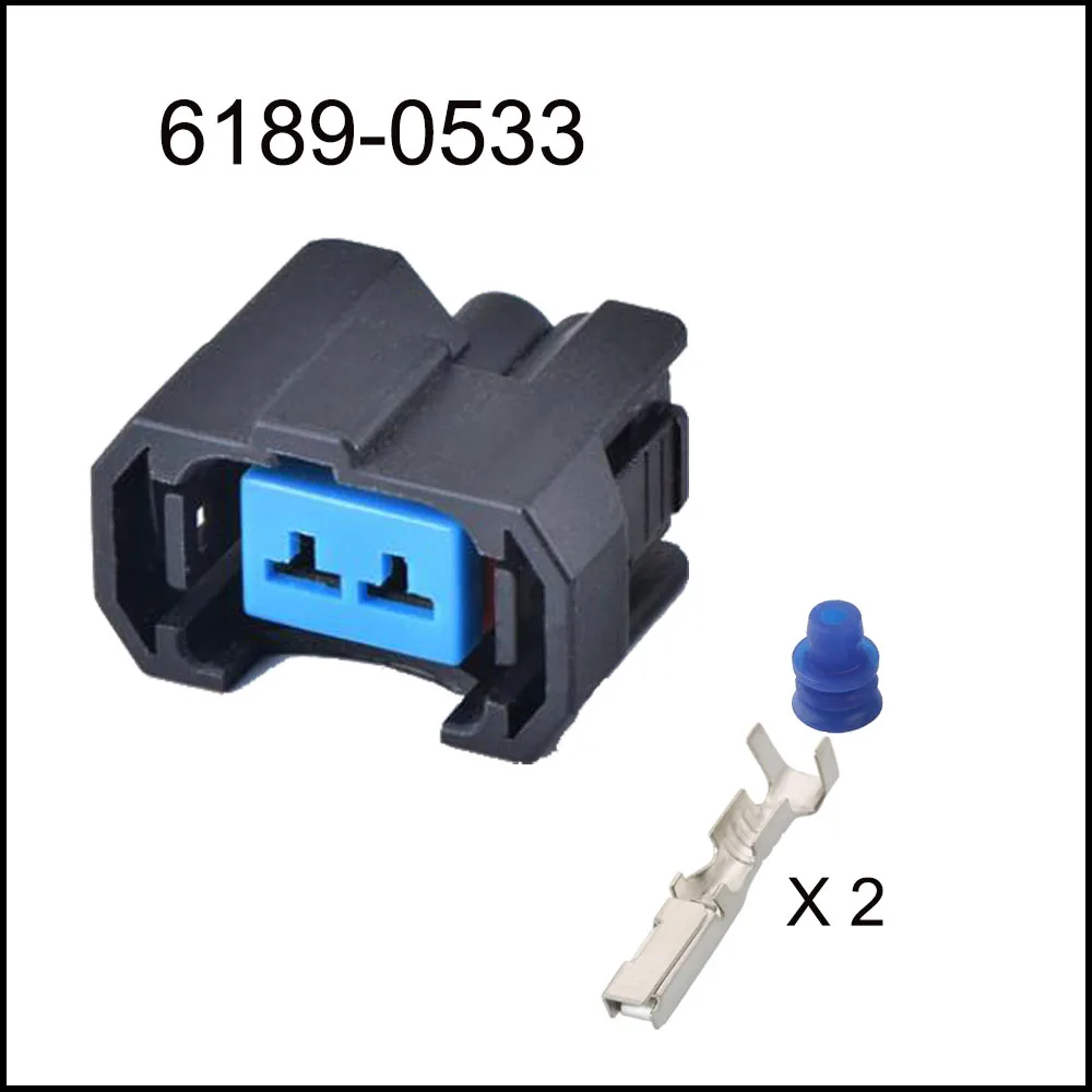 200set 6189-0533 DJ7024A-2.2-11  automotiveWaterproofconnector2pinfamale male cable Plug socket  Includes terminal seal