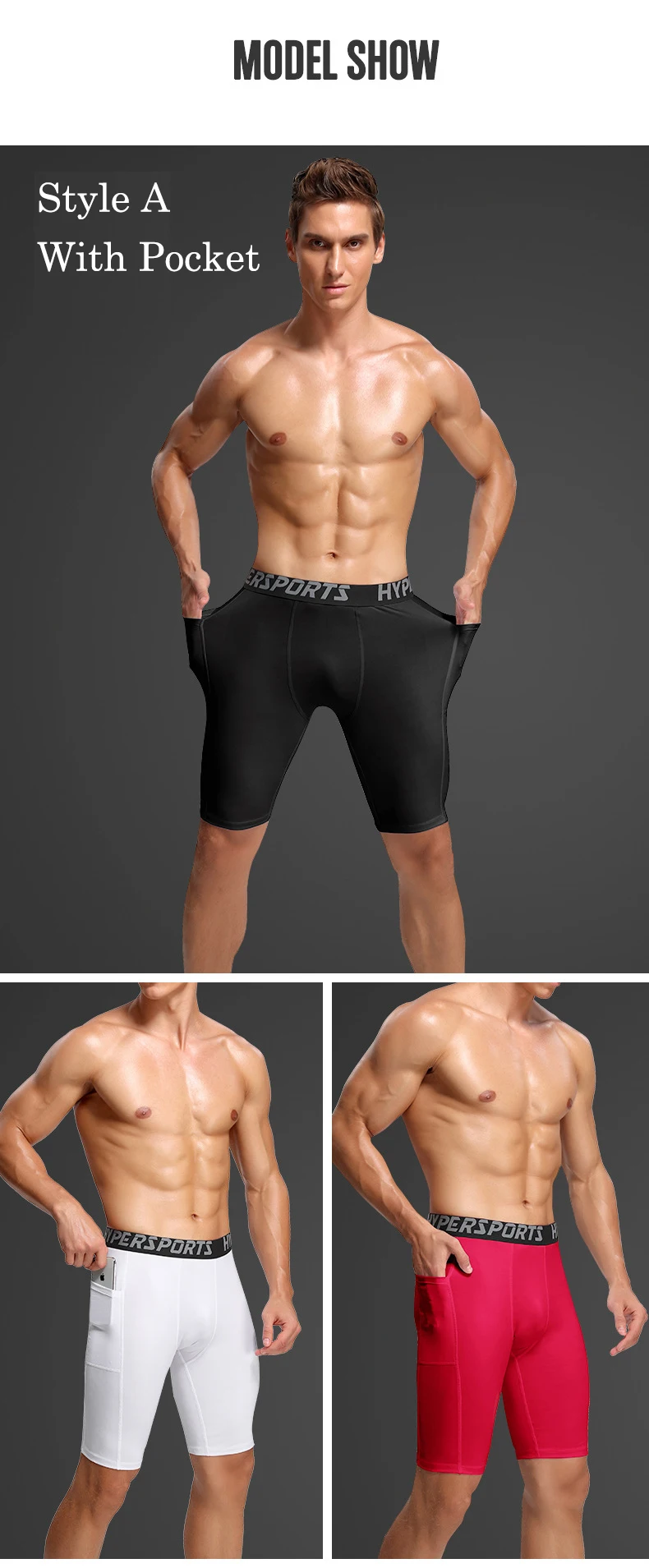 2025, Kompressionsshorts für Herren, Sommer, Sportbekleidung, Trainingsstrumpfhose, Fitnessstudio, Fitness, Leggings, kurze Hosen, Sporthose, Laufshorts für Herren – Detail 12