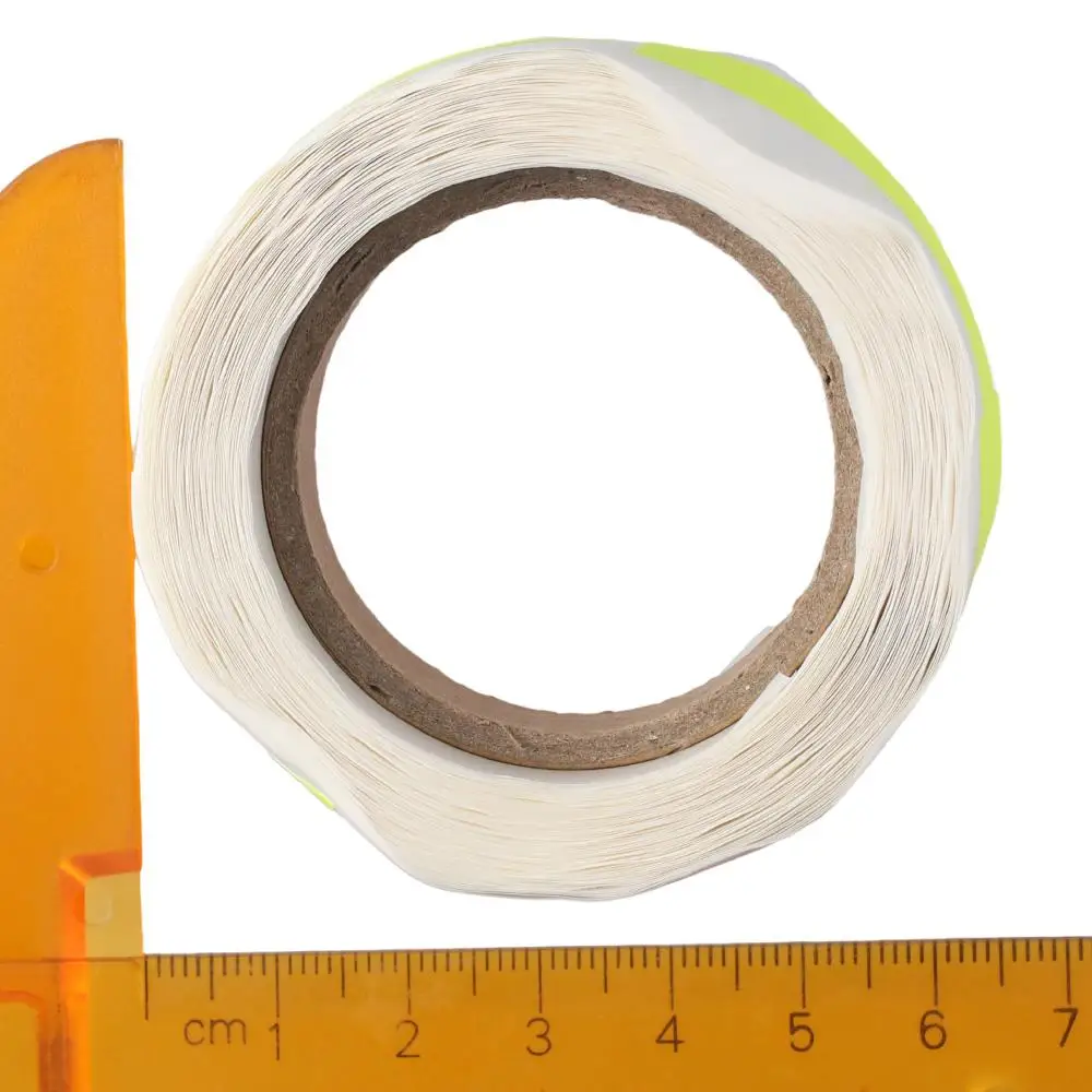 

Рулон этикетки, 150 шт., напольный знак со стрелкой, желтая лента, наклейки, водонепроницаемые самоклеящиеся наклейки для встреч