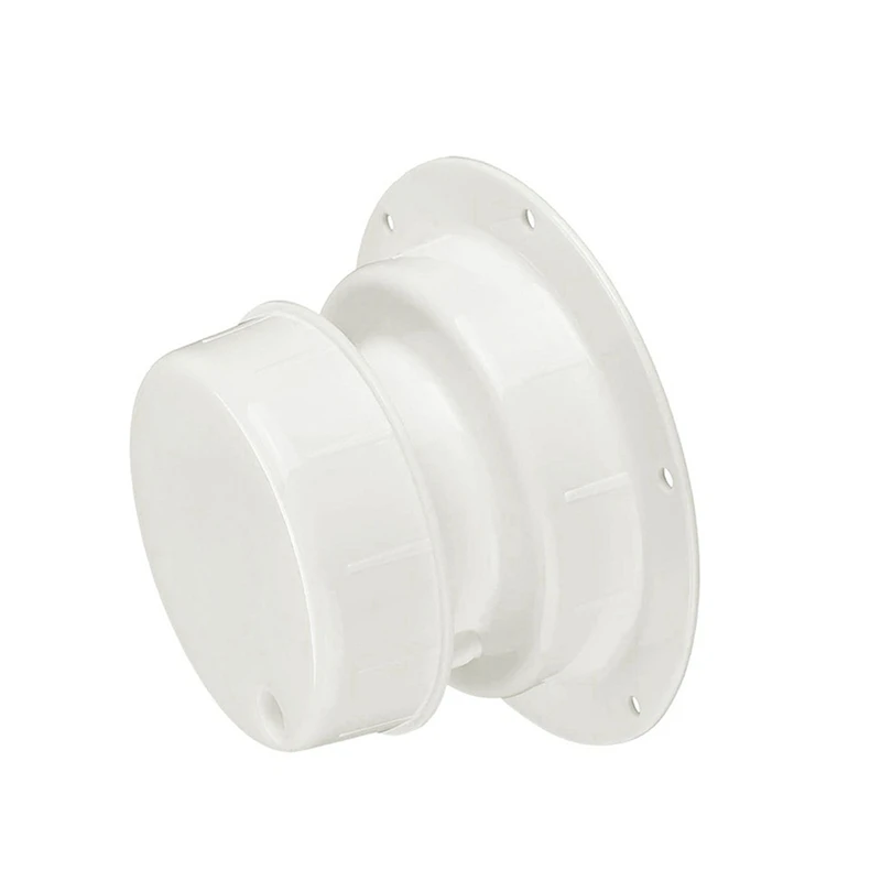 RV Plumbing Vent Caps Kit 2Pcs Trailer Campers Vent Cap Roof Sewer Vent Cover Caps For 1 To 2 3/8 Inch Pipe