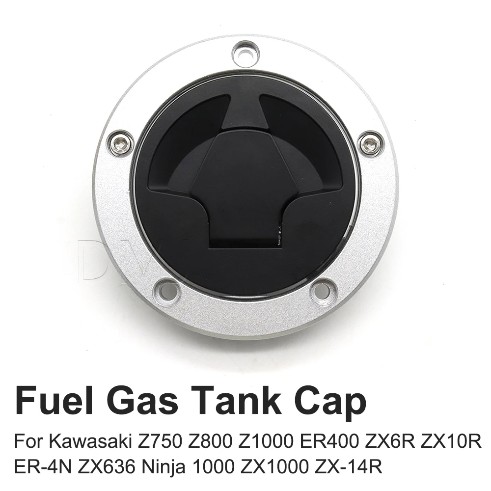 Motorcycle Fuel Gas Tank Cap Keys For Kawasaki Z750 Z800 Z1000 ER400 ZX6R ZX10R ER-4N ZX636 Ninja 1000 ZX1000 ZX-14R