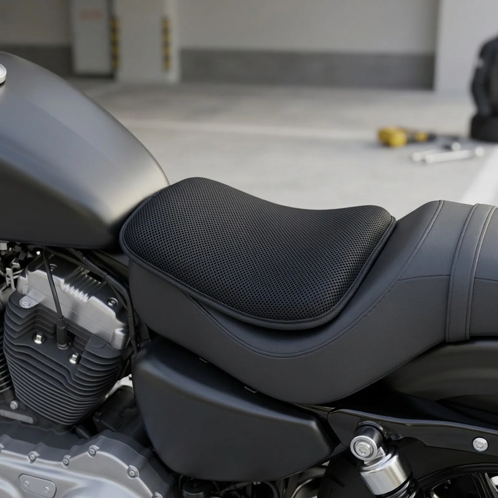 Motorcycle Gel Cushion with For Honeycomb Structure Delivers Superior Comfort and Breathability for Long Rides