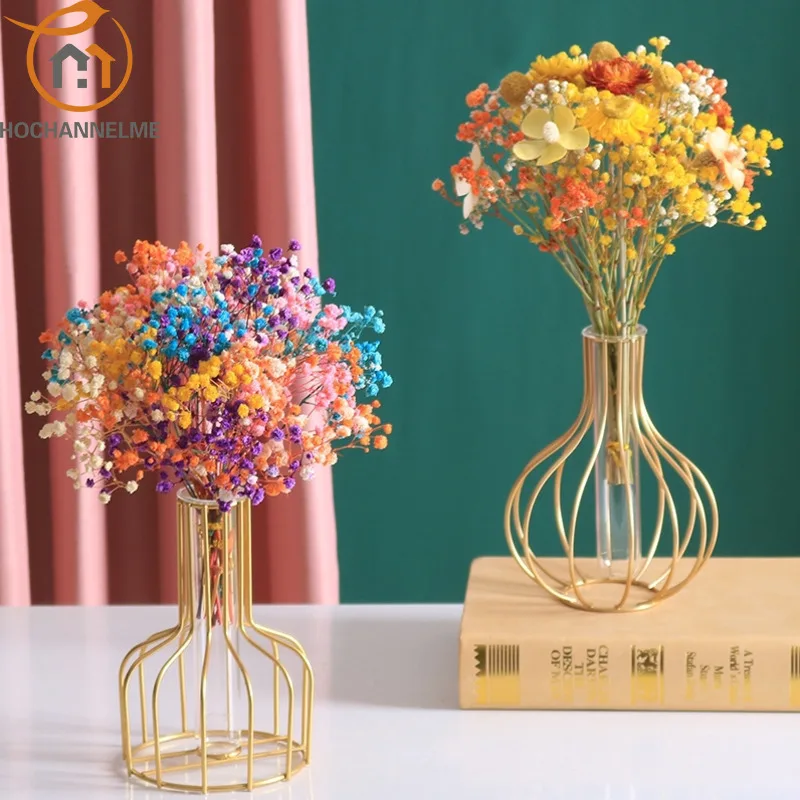 

Dried Flowers With Vase Home Decoration Accessories Vases With Flowers Real Flower Decoration For Vase