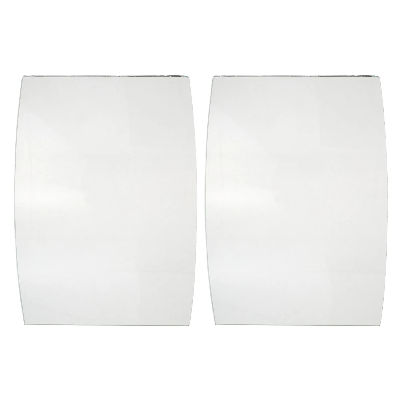 

2Pcs Sandblasting Hood Clear Replacement Lens Protective Shield for Sandblasting Grinding Painting Dustproof Lens