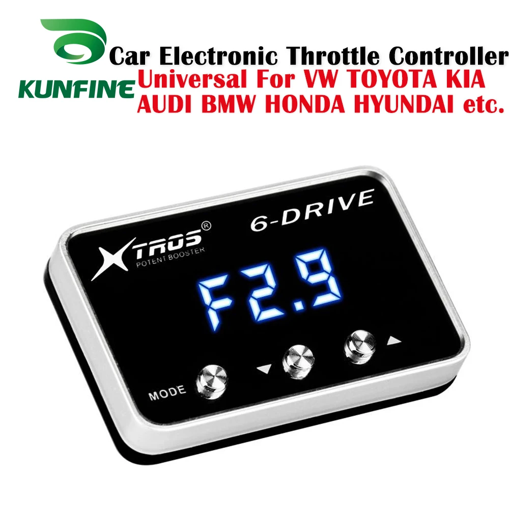 

Car Electronic Throttle Controller Racing Accelerator Potent Booster For For HYUNDAI/KIA/VW/TOYOTA etc. Tuning Parts 6 Drive