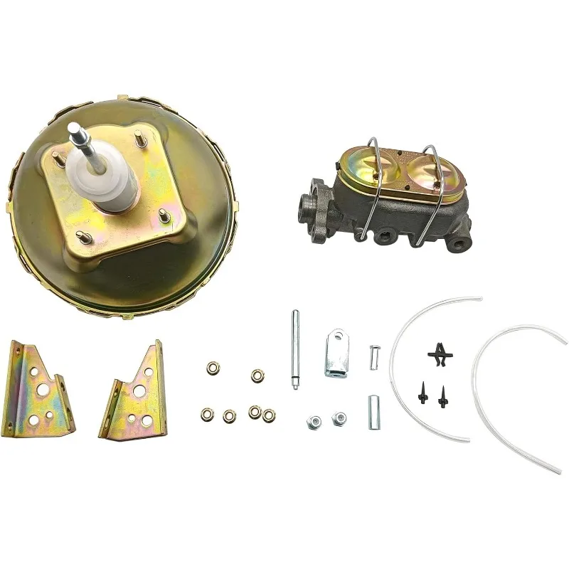 

11" Power Brake Booster Master Cylinder Disc/Drum for 1964-1972 GM A F X Body Chevelle El Camino Malibu Camaro Monte Carlo