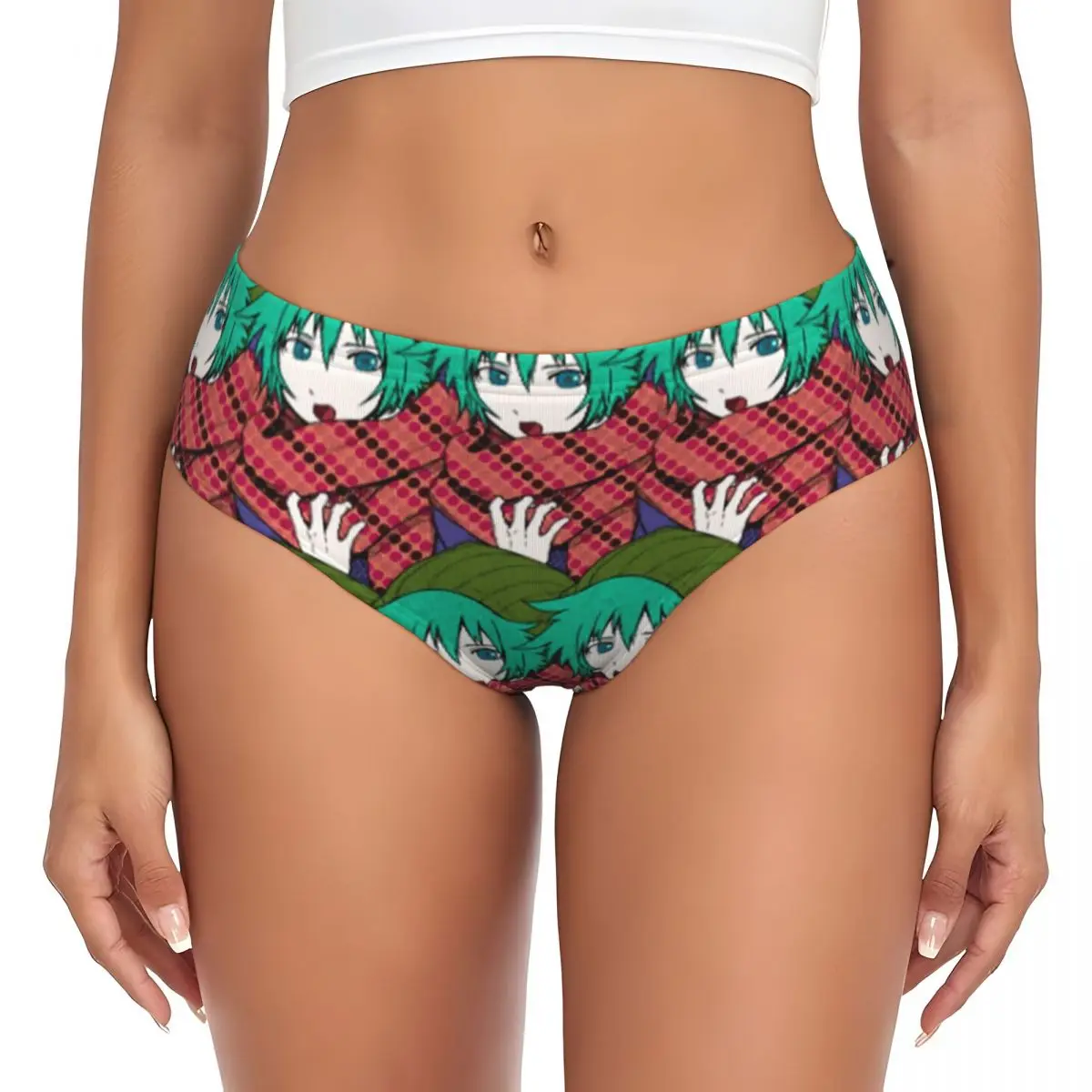 Custom Shin Tsukimi Your Turn To Die Hat YTTD Game Anime Slips Unterwäsche Damen Atmungsaktive Stretch-Unterhose Slip Höschen