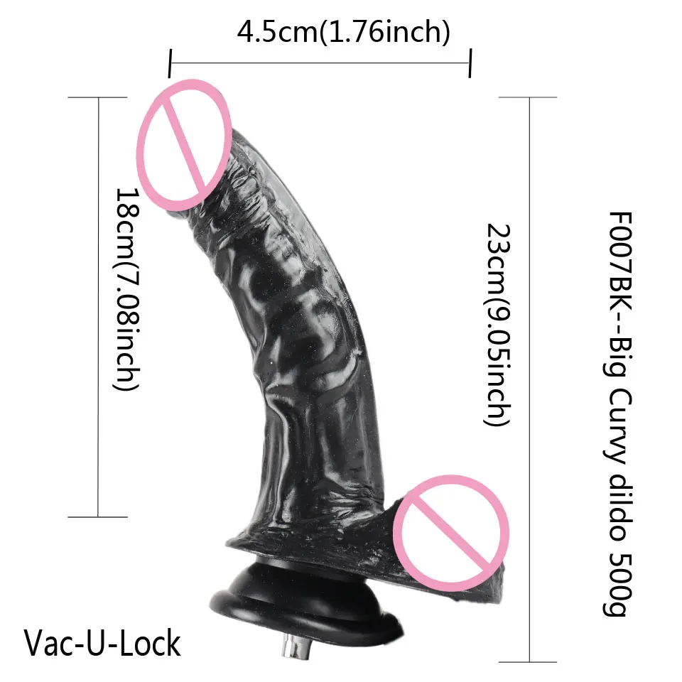 FREDORCH 27 Types Noiseless Premium Sex machine Attachment VAC-U-Lock Dildos Suction Cup Sex Love machine for woman Sex products