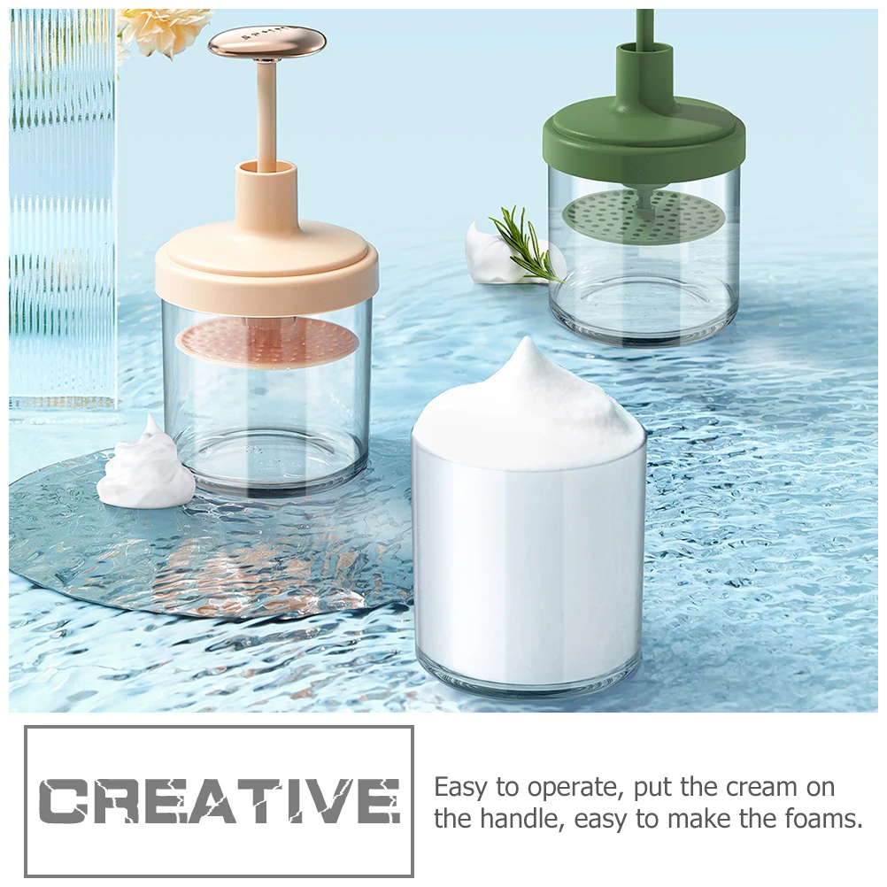 

Facial Cleansing Foamer Manual Bubbler Maker Compact Size for Deep Cleansing and Practical Gift Bubble Maker Simple Foaming Cup