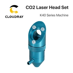 Cloudray CO2 Laser Head for K40 Series Laser Engraving Cutiing Machine Lens Dia 15/18mm Focal Length 50.8mm Mirror 20mm