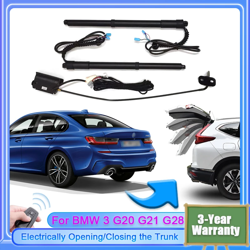 لسيارات BMW 3 Series G20 G21 G28 2018 ~ 2024 طقم نظام رفع الباب الخلفي الكهربائي للسيارة فتاحة بوابة الذيل التلقائي رفع الباب الخلفي #1