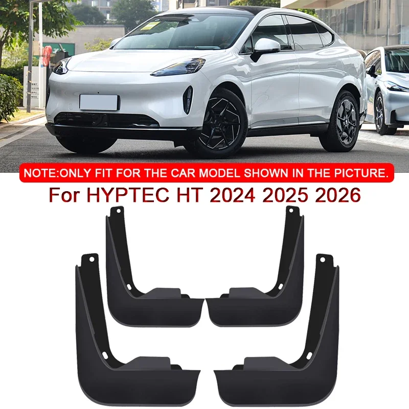 

For HYPTEC HT 2024 2025 2026 Car Styling ABS Car Mud Flaps Splash Guard Mudguards MudFlaps Front Rear Fender Auto Accessories