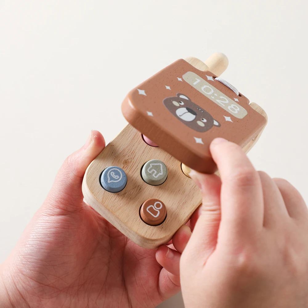 Ahşap Bebek Montessori Oyuncağ - Kids Education Phone incelemesi ve fiyatı