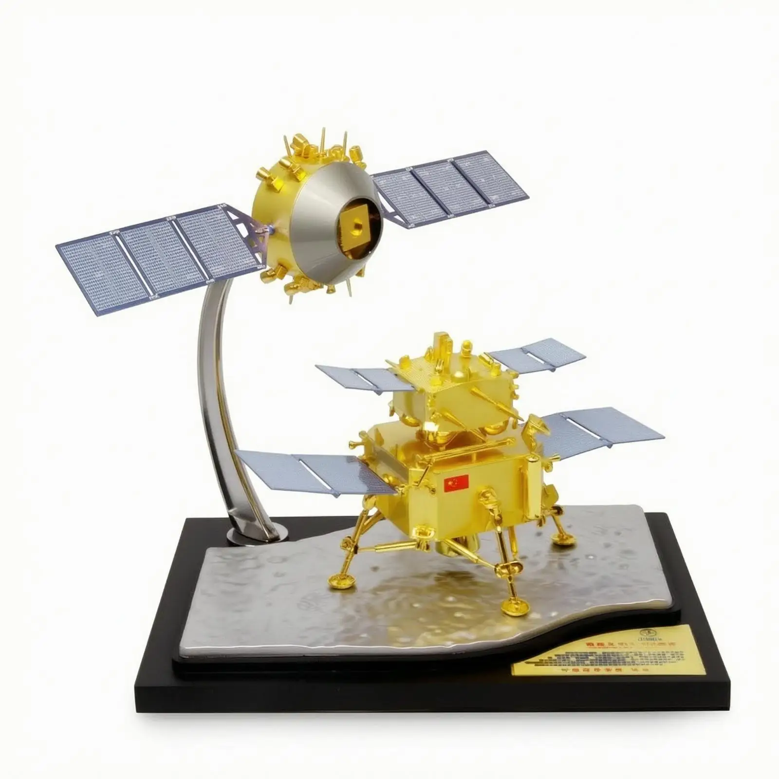 Spacecraft Model with Stand 1:30 Scale for Office, Space Enthusiasts, Collectors