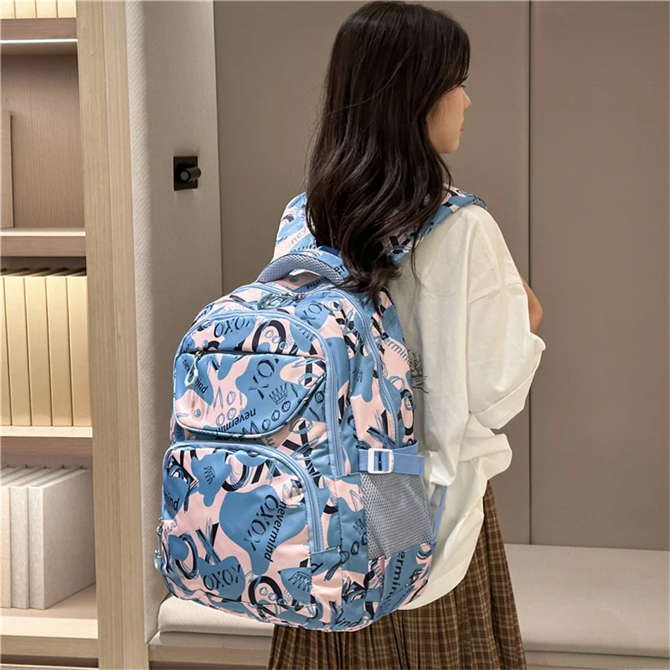 Women School Backpack Oxford Bagpack  Female Anti Theft Rucksack Casual Lady Travel Backpacks Korean Back Pack