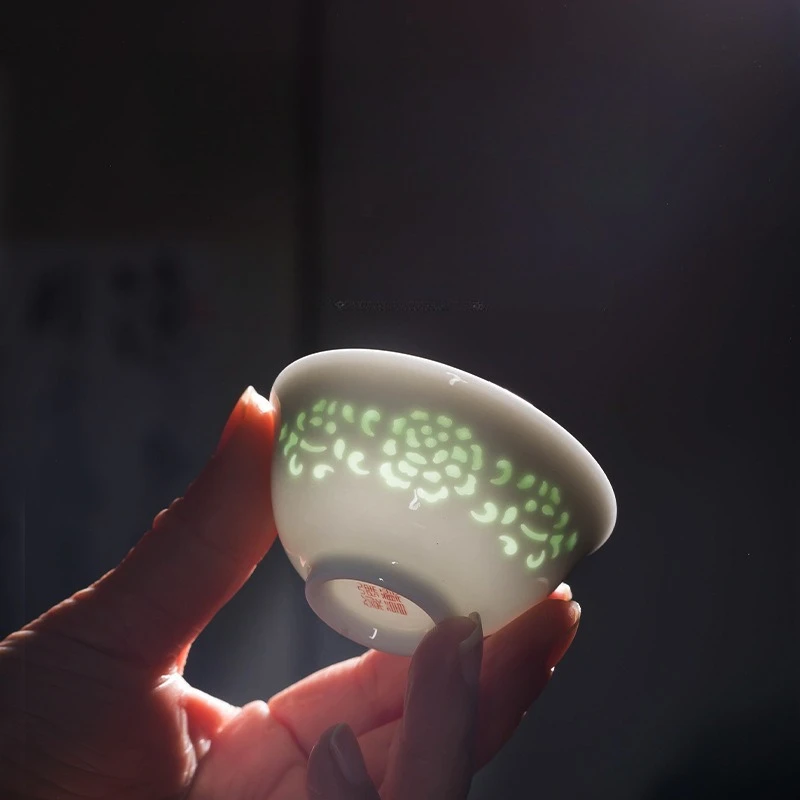 1PC Pure White Holl… - image