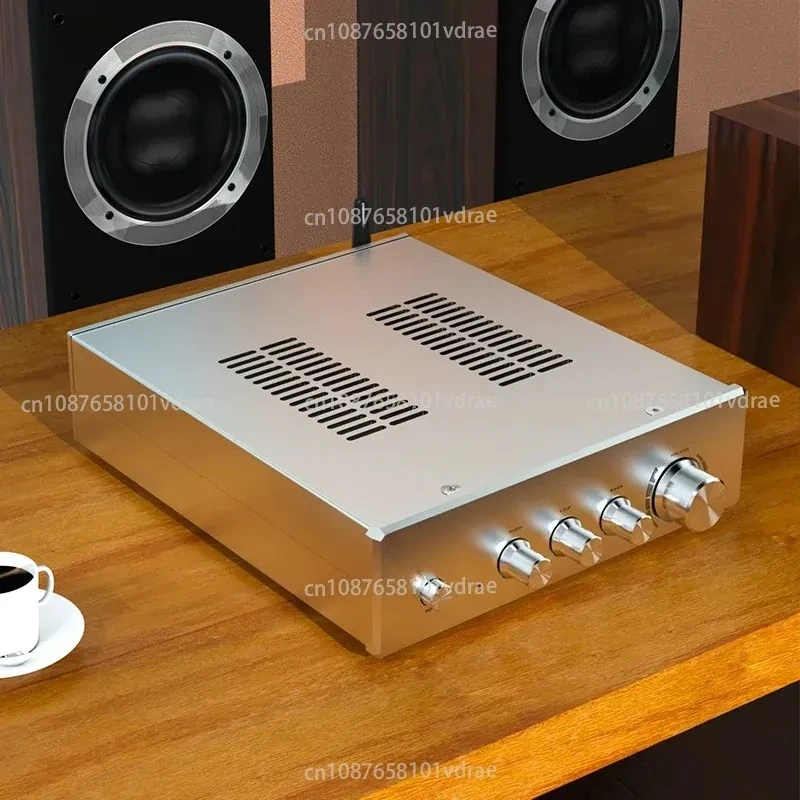 Dual Core TPA3255 HIFI Fever High Power 2.1 Channel, Home Bluetooth Amplifier, Heavy Bass