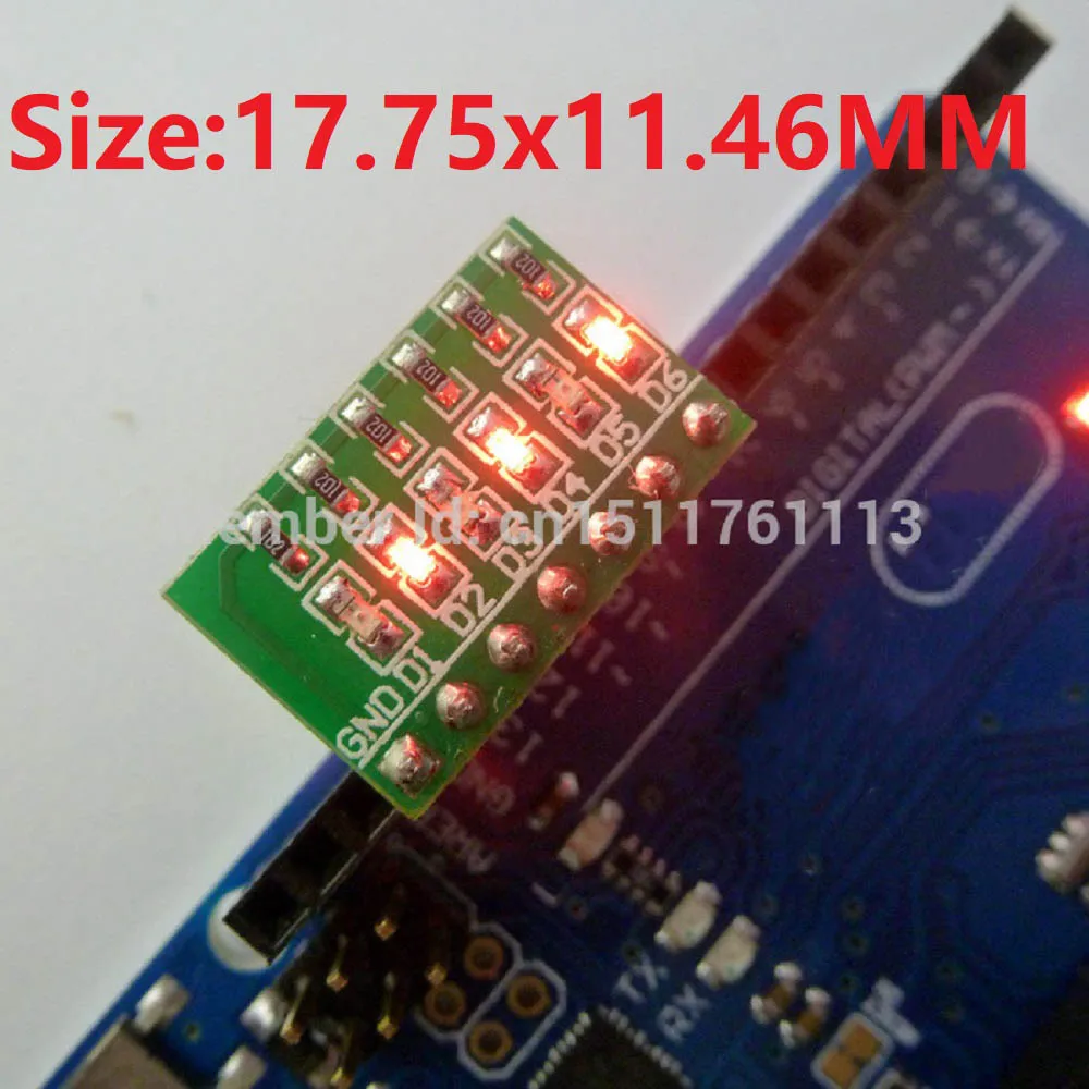 5 Pcs LED+Button kit For Arduino For UNO MEGA2560 Pro Mini Nano Due Raspberry Pi Teensy++ ARM AVR PIC Development