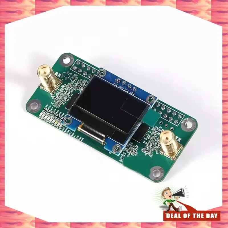 Entrega en 24 horas Duplex MMDVM_Hs_Dual_Hat Hotspot UHF VHF antena integrada compatible con P25 DMR YSF para Raspberry Pi + OLED + funda