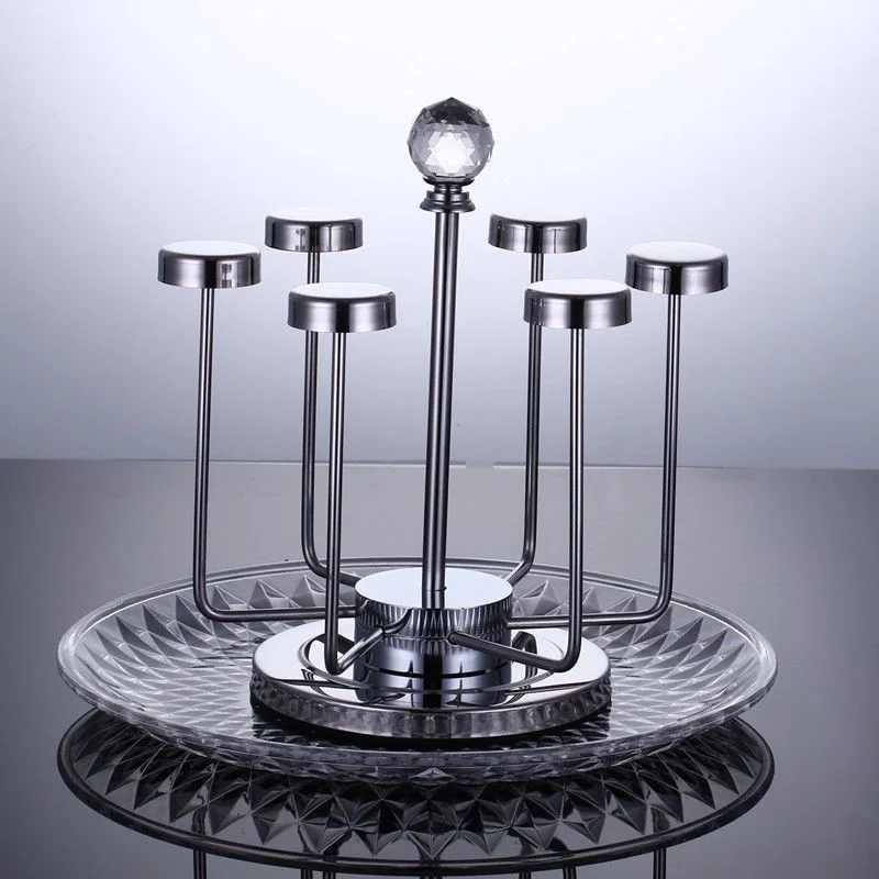 4Lab glass drainage rack pouring cup storage rack stainless steel cup drying rack