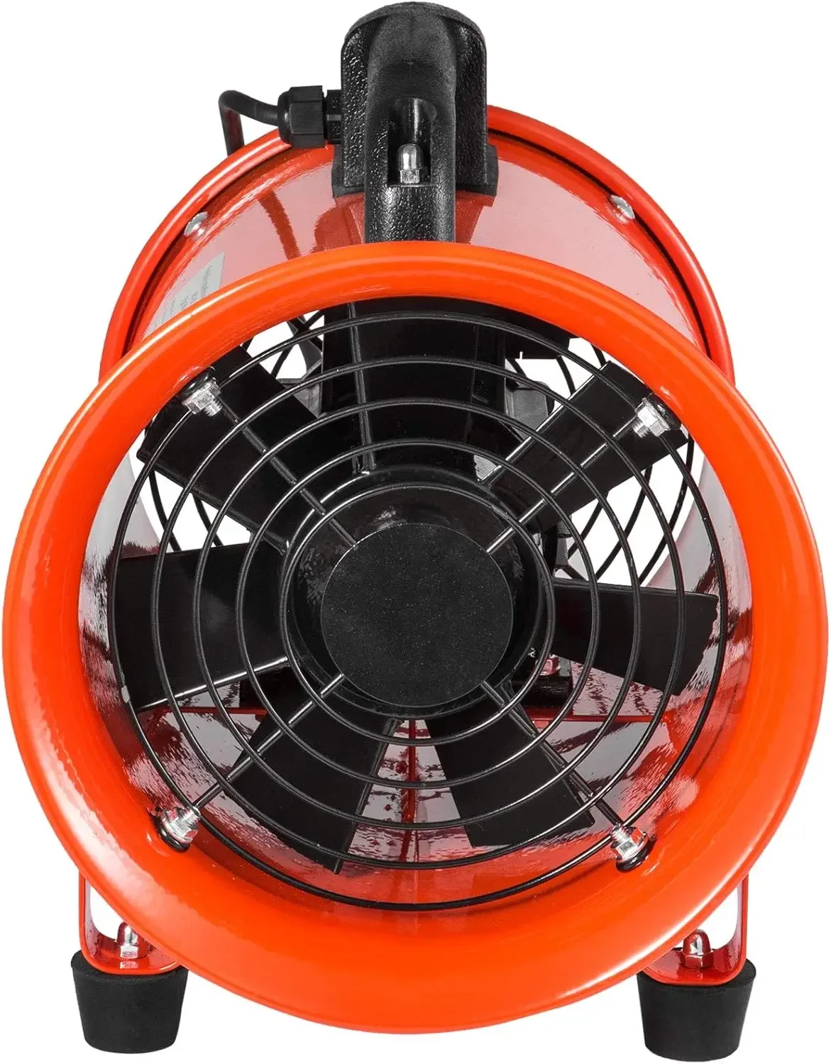 OrangeA Utility Blower Fan, 8 Inches, 230W 882 CFM High Velocity Ventilator w/ 32.8 ft/10 m Duct Hose, Portable Ventilatio