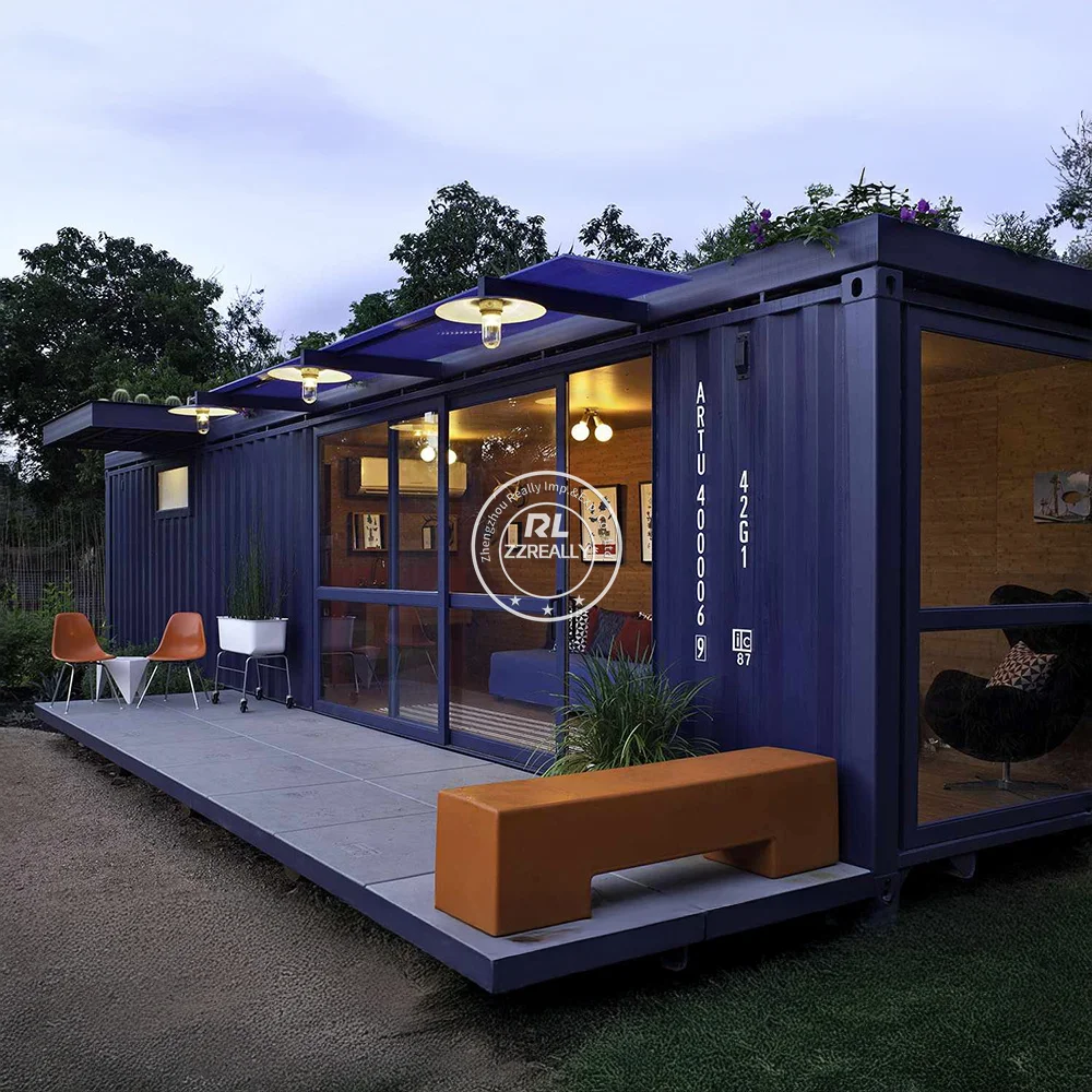 Luxury Prefab Modular  Container House foldable small tiny container house home office Australia  Standard