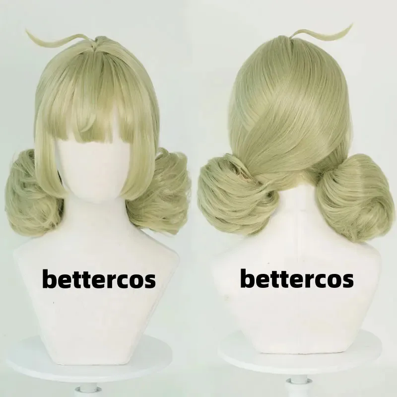 أراغا كيوي شعر مستعار قصير للنساء شعر أنيمي تأثيري مقاومة للحرارة بيروكات صناعية CV؛ 6D؛ H.9H؛'