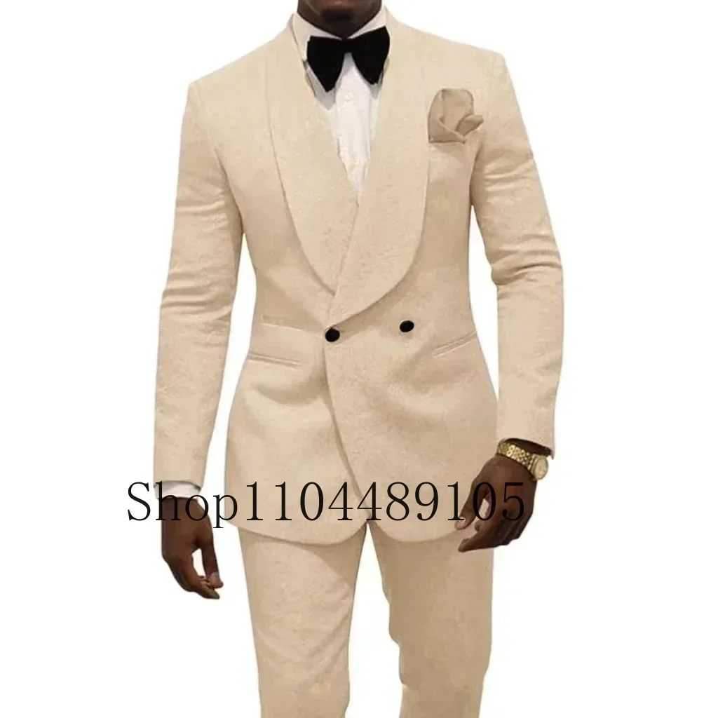 

Men's Suit Two-piece Suit formal Jacket with Peak Lapel for Celebrities Regular Suit Tailored suits men's Suit for Wedding