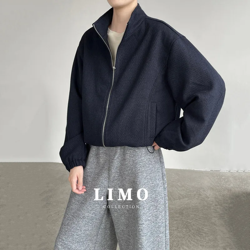 

LIMO 2025 Autumn Winter Fashion Acrylic Polyester Casual Loose Jacket Coat for Women with Drawstring Hem Outerwear