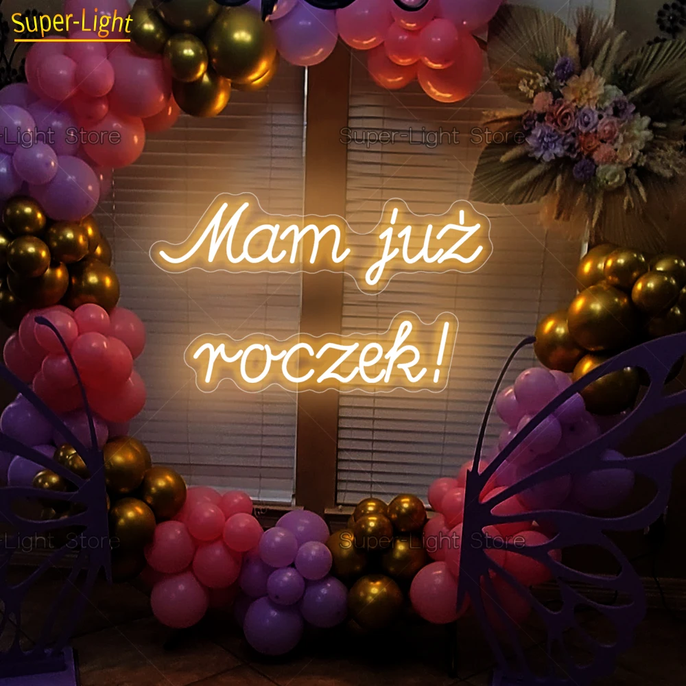 

Custom LED Neon Sign I've been a year Light Sign for Birthday Wedding Party Decor Neon Sign Light Up Sign Mam Juz Roczek